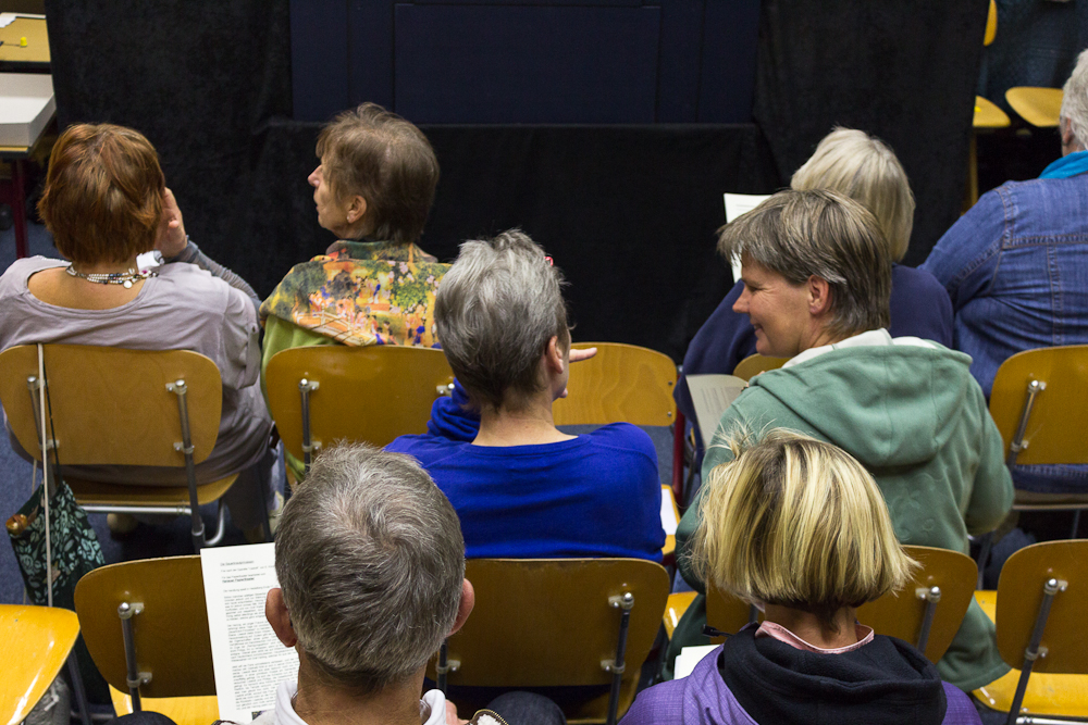 Papiertheater-Szene
