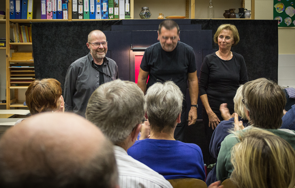 Papiertheater-Szene