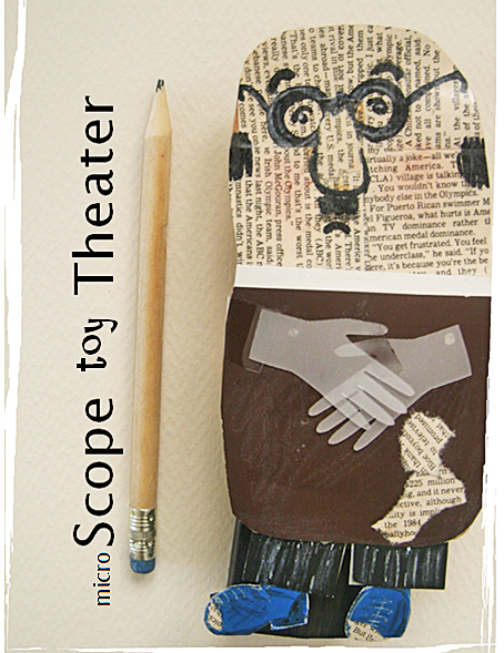 Papiertheaterszene