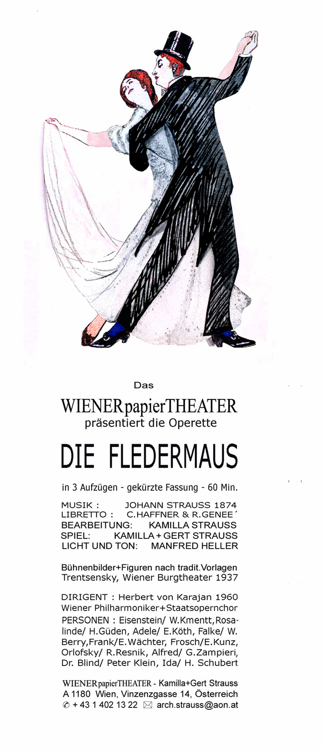 Papiertheater-Szene
