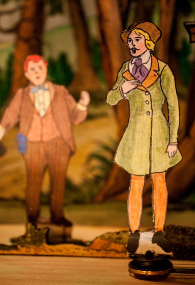 Papiertheaterszene
