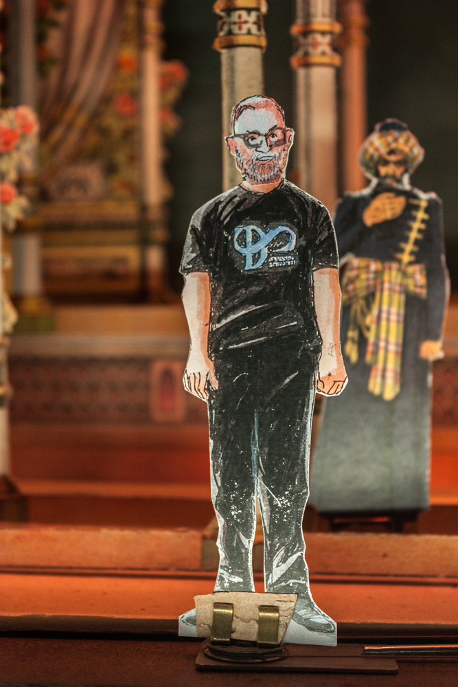 Papiertheaterszene