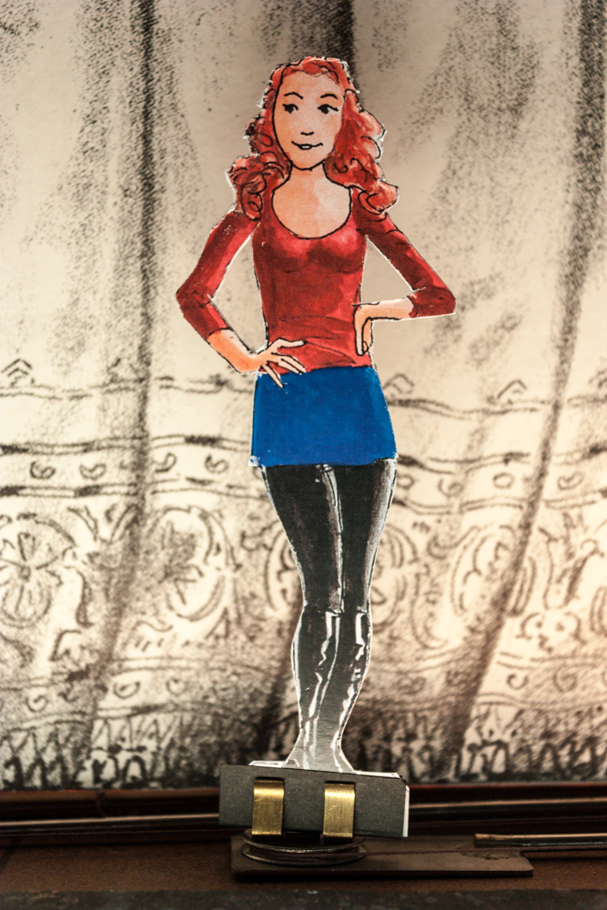 Papiertheaterszene
