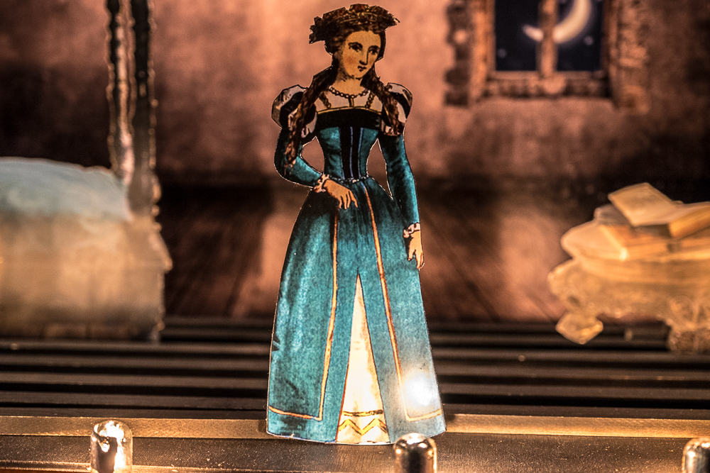 Papiertheaterszene