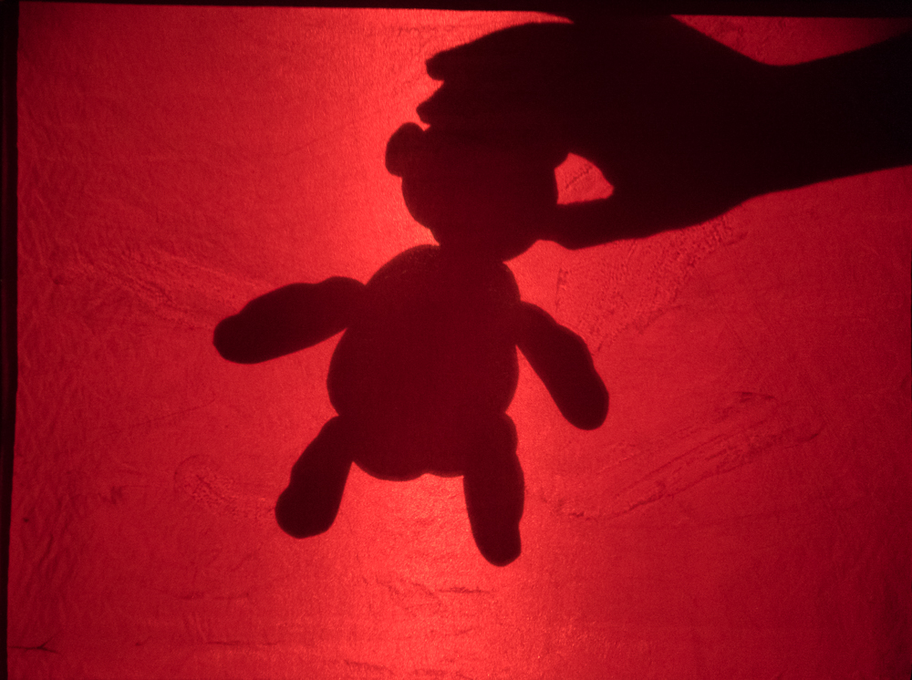 Papiertheaterszene